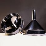 กรวยกรอกไนโตรเจนหลว สังกะสี