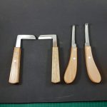 ชุดมีดแต่งกีบเท้าสัตว์ 4 ชิ้น